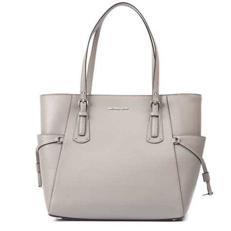 michael kors voyager tote pearl grey|Michael Kors handbags medium tote.